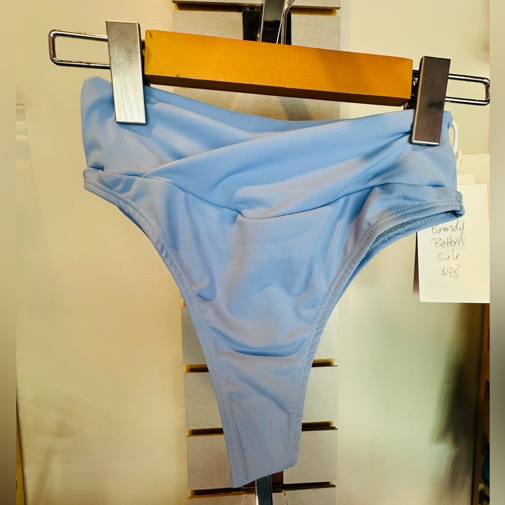 Brandy Crossover Shorts In Blue🩵 - Picture 4 of 4